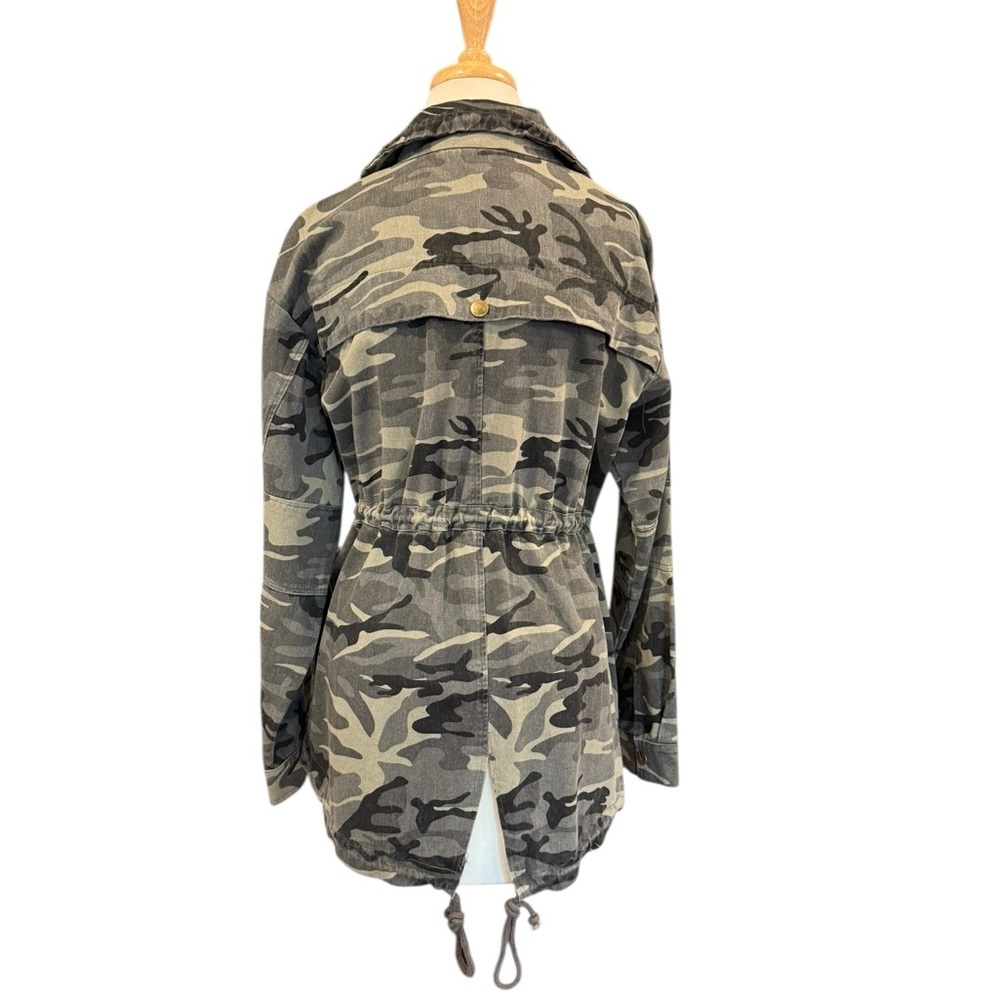 Fate Camouflage Utility Anorak Jacket Camo Military Grunge Anorak Size Small - Picture 4 of 16